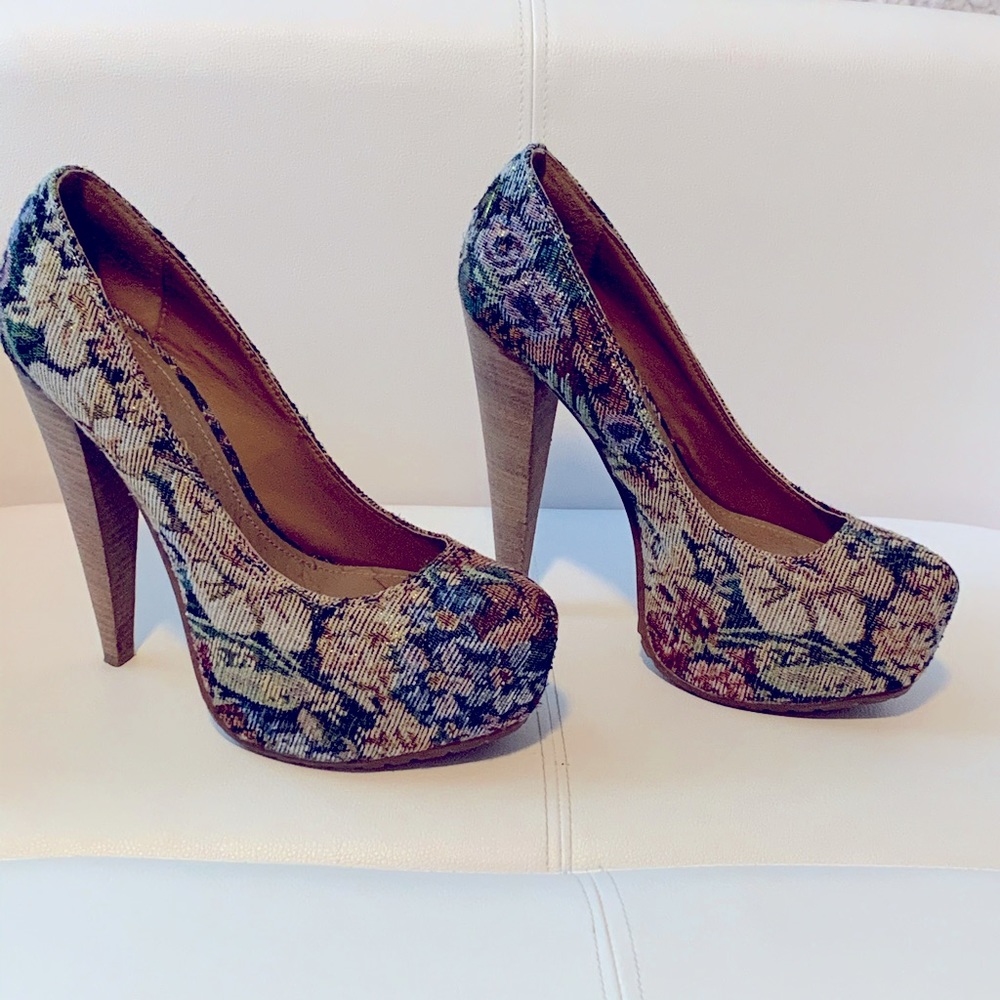Floral heels